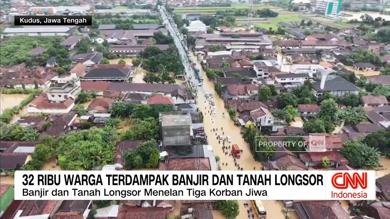 Banjir di Kudus Semakin Meluas, Rendam 23 Desa