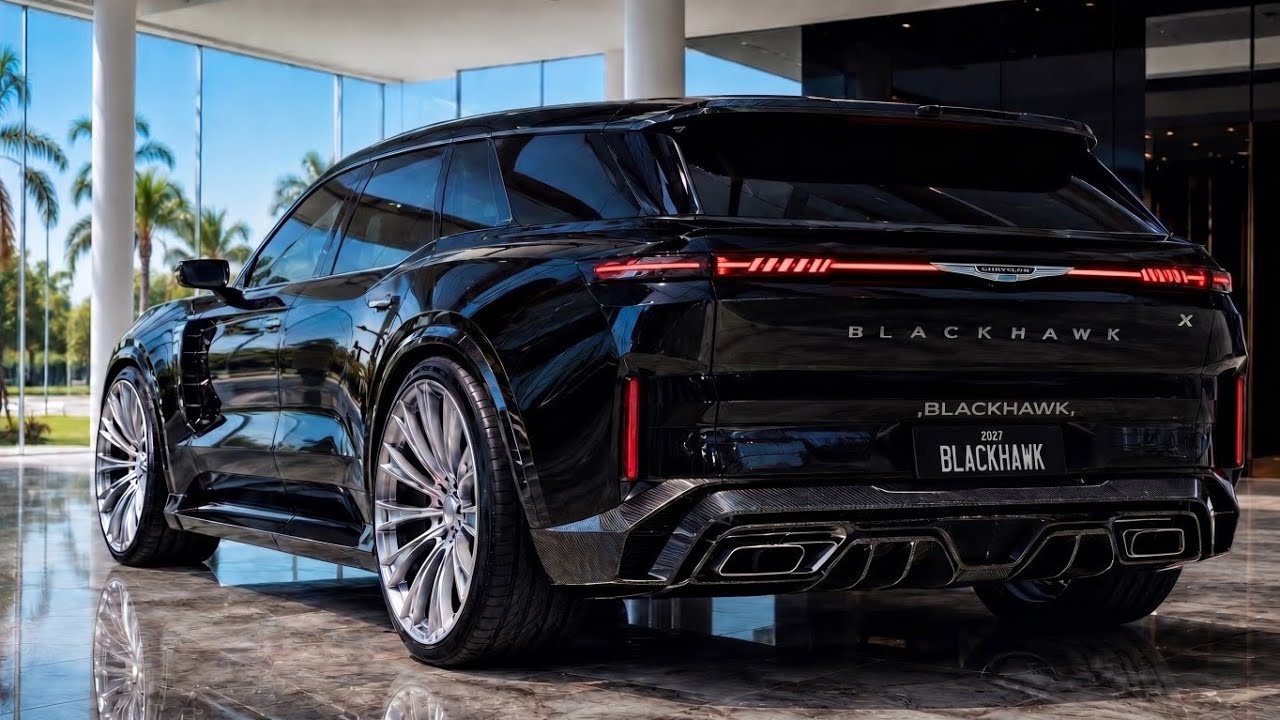 🚨 NOVO Chrysler Blackhawk X 2027! O SUV de Luxo que Vai Assustar BMW e Mercedes?