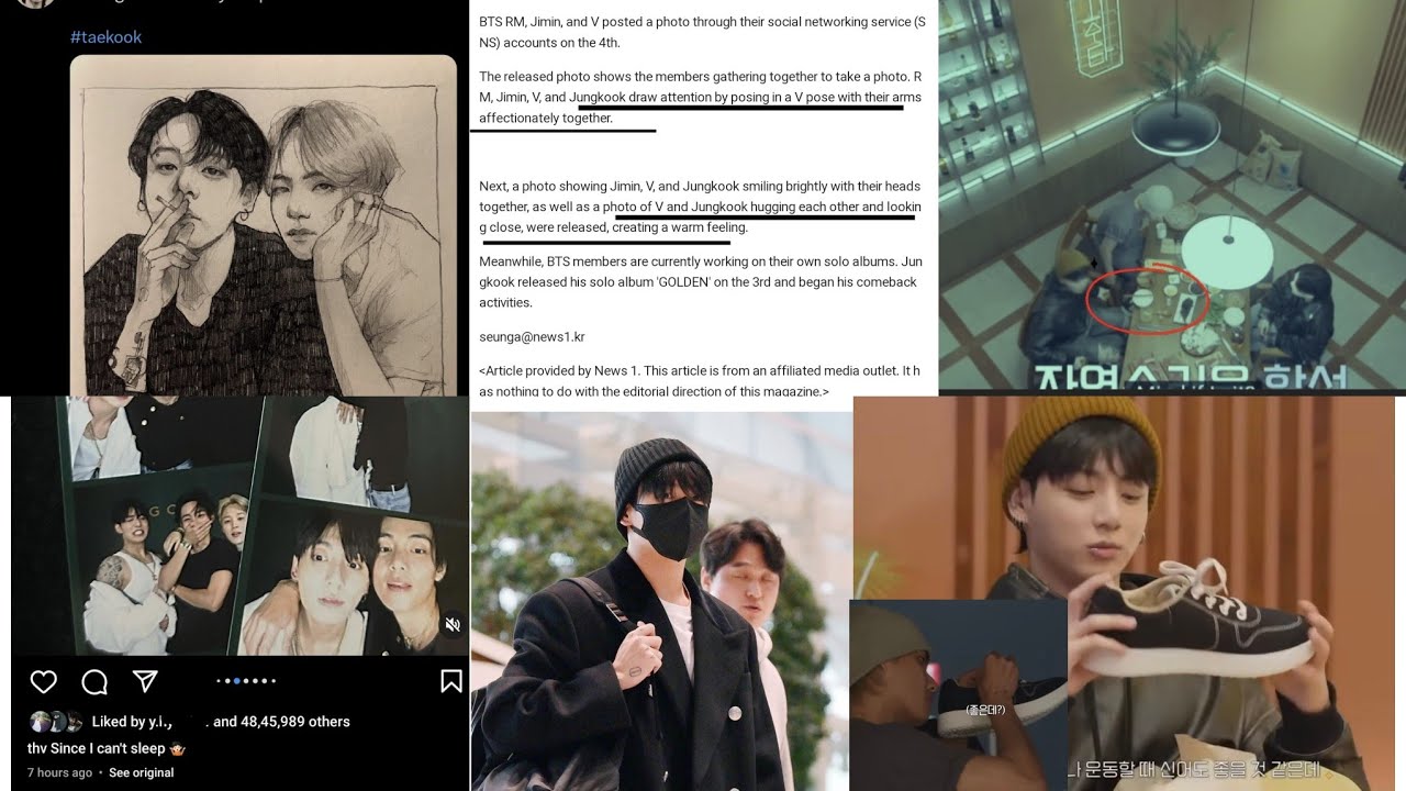 Taekook in suchwita episode/Dispatch exposing taekook(Recent update analysis)