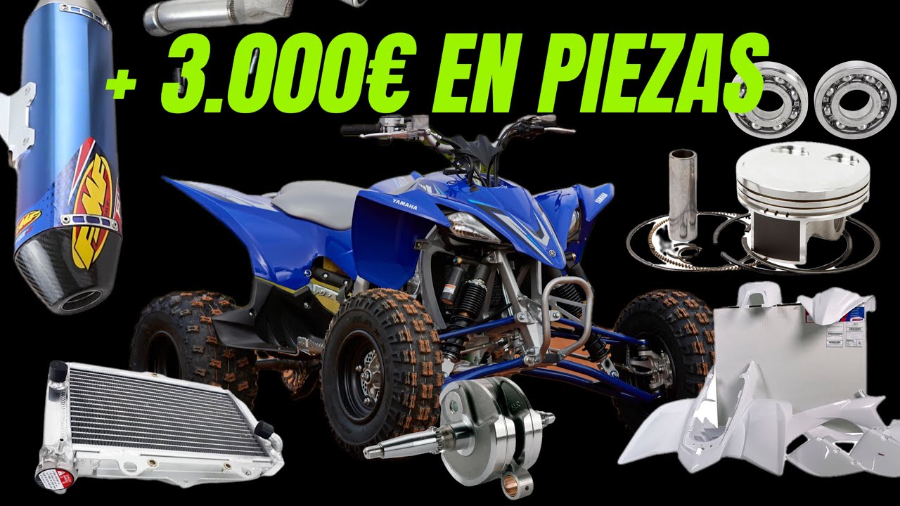 #4/ ¿Cuánto cuesta restaurar un Quad YFZ? ¡Te enseño TODO lo que compré! | Hermanos JB&R