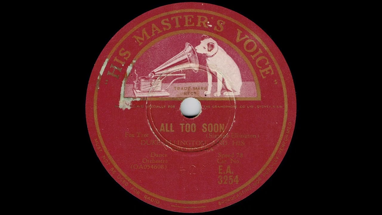 1940 Duke Ellington - All Too Soon