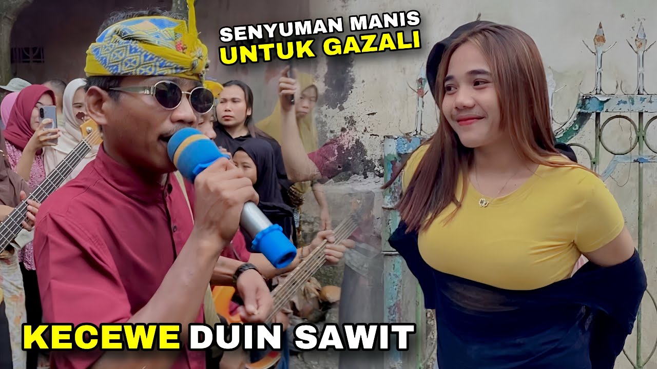 Tatapan & Senyuman Manis Cewek Cantik Lagu Sasak Kecewe Duin Sawit | Gazali Alba 05