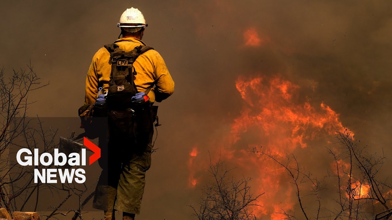 California wildfires: Santa Barbara County lake fire burns more than 13,250 acres