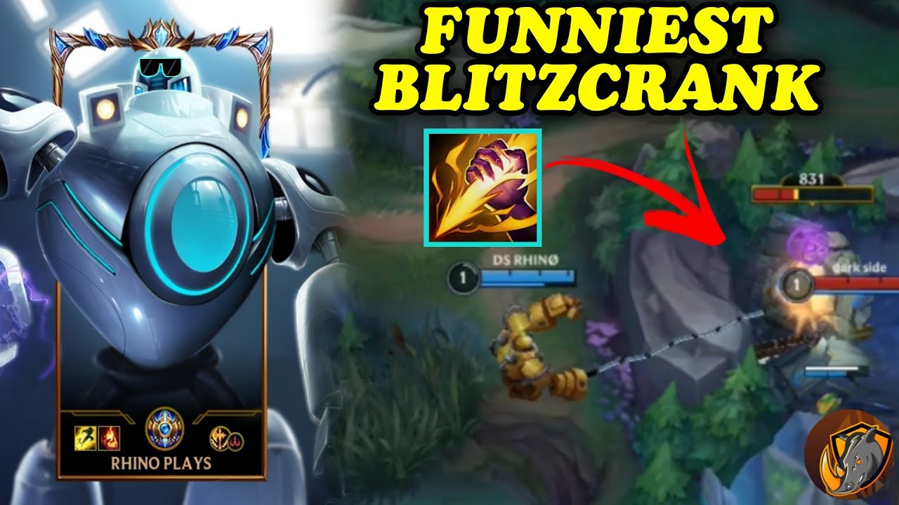 FUNNY Blitzcrank Moments | Jungle Blitzcrank.exe |  Wildrift Blitzcrank Gameplay