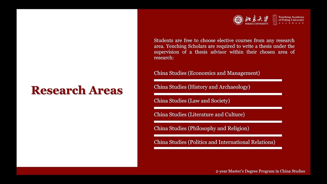Yenching Academy Open Info Session: Current Scholars' Insights