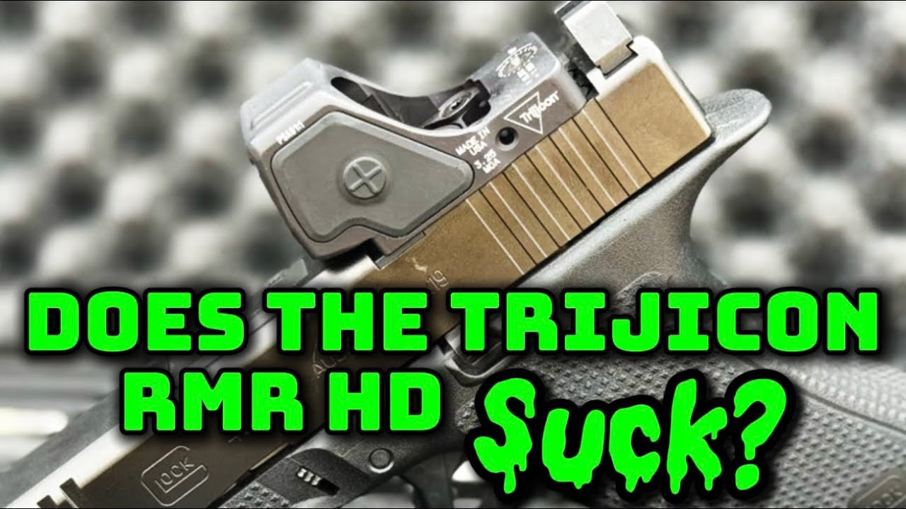 Плохой ли прицел Trijicon RMR HD? Честный обзор.