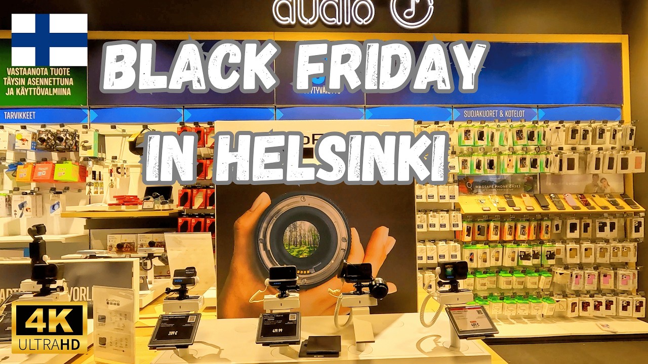 Black Friday in Helsinki: Unmissable Deals Are Here! 💸 Finland, 2024
