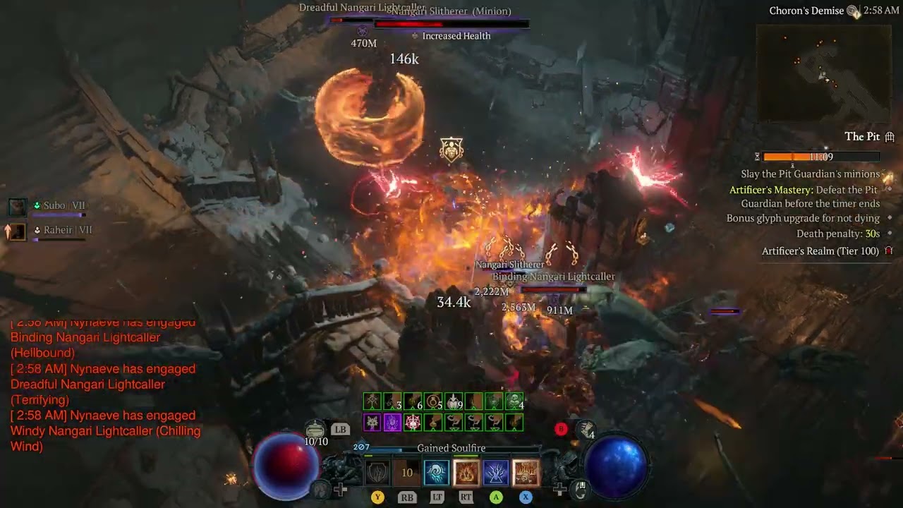 T100 Incinerate Sorc - S10 PTR / Diablo 4