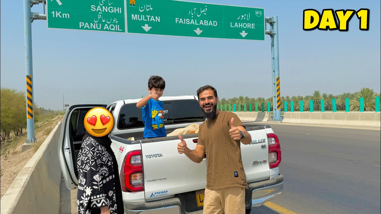 Finally hamara family road trip shuru hogaya 😍🛻