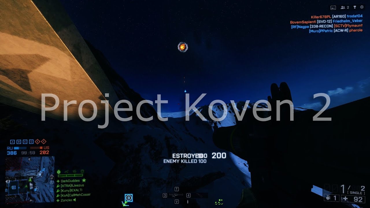 BF4 PC Tow/SMAW Montage: Project Koven 2