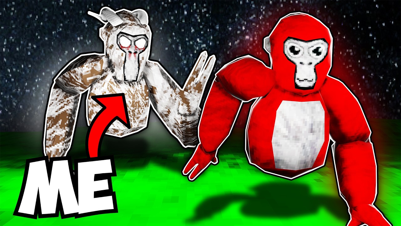 Я троллил как КРАМПУС в Gorilla Tag
