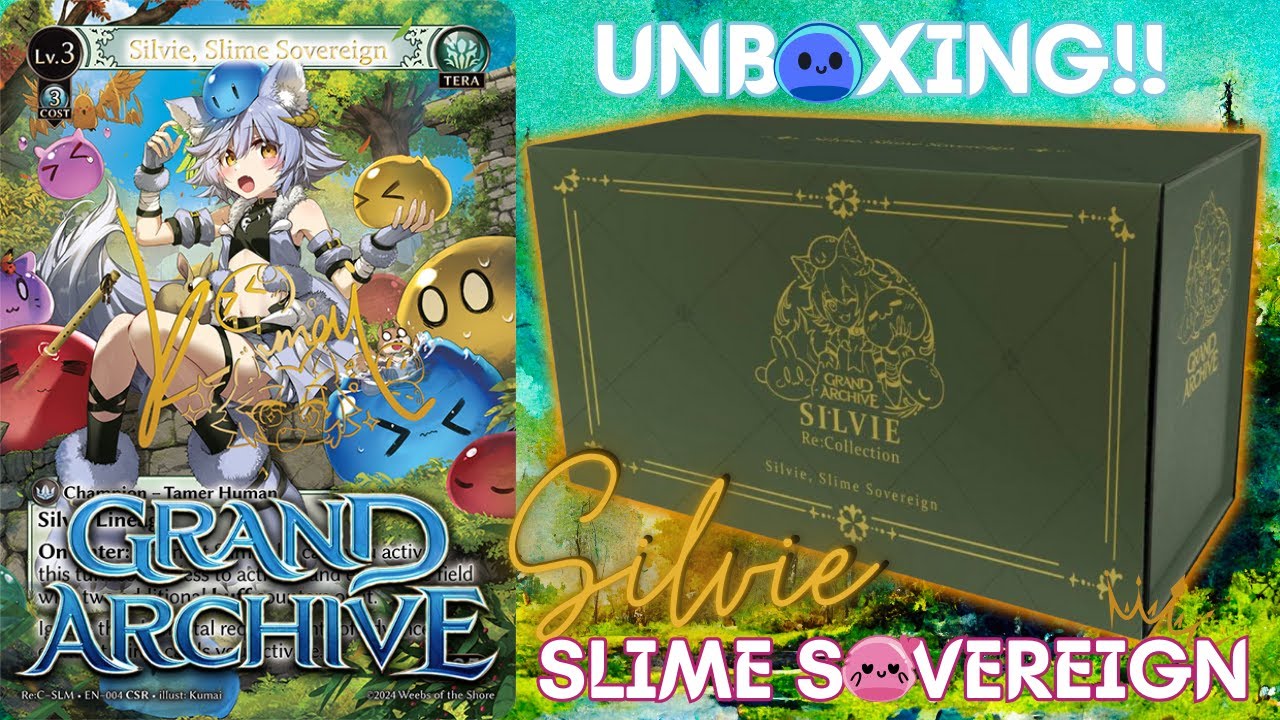 Grand Archive TCG Silvie Slime Sovereign Re: Collection Deck Opening! | Grand Archive Card Game