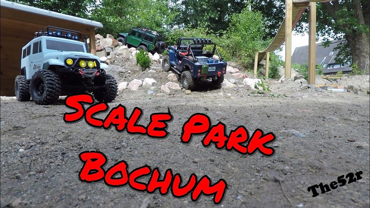 Scale Park in Bochum - Crawler fun beim Modellbaucenter Bochum Tune June ´18