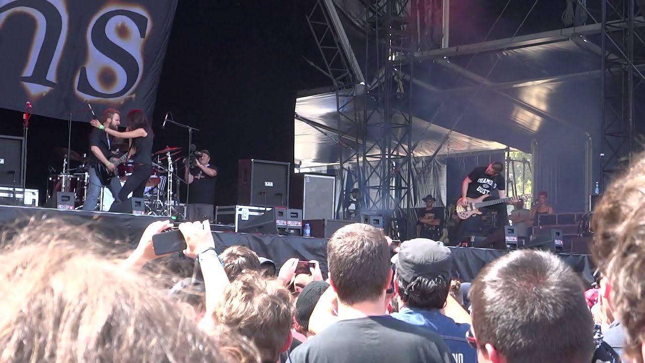 Eths @ Hellfest 2015 - Clisson - Intro / Samantha / Adonaï -21/06/2015