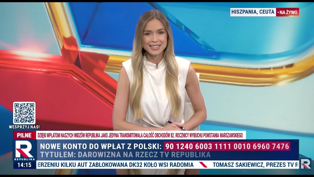 Informacje Telewizja Republika 03.08.2026 godz. 14:00
