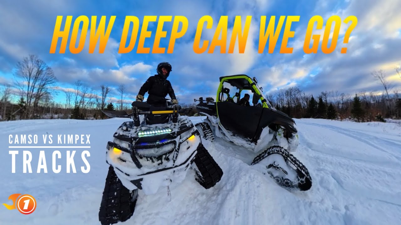 Oops, we're stuck! How Deep Can We Go? Can Am & Segway track adventure