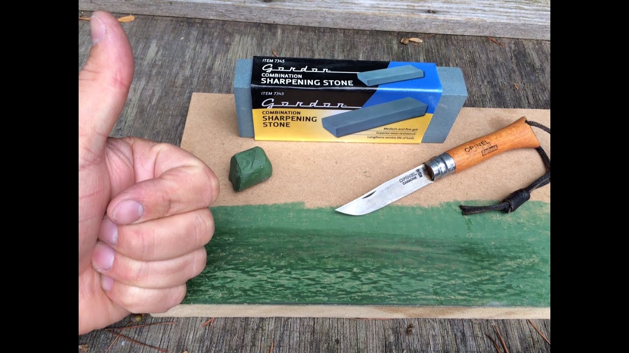 $ 3 Sharpening Stone? MDF Strop Test as well !!!