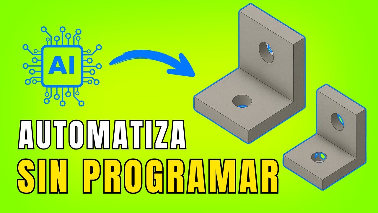 DISEÑOS INTELIGENTES con iLogic! Automatiza Inventor en Minutos 🤖🔥