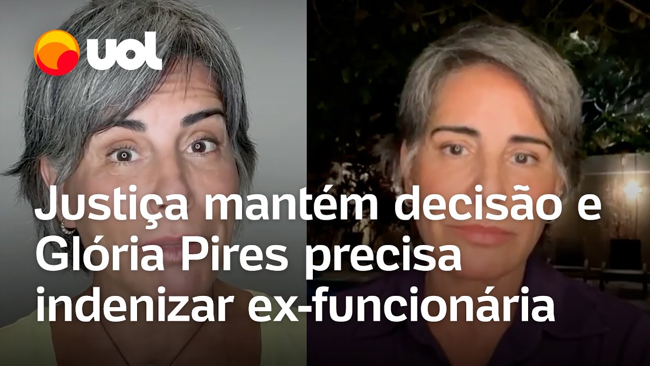 Glória Pires deve pagar R$ 560 mil a ex-cozinheira após Justiça manter decisão em processo
