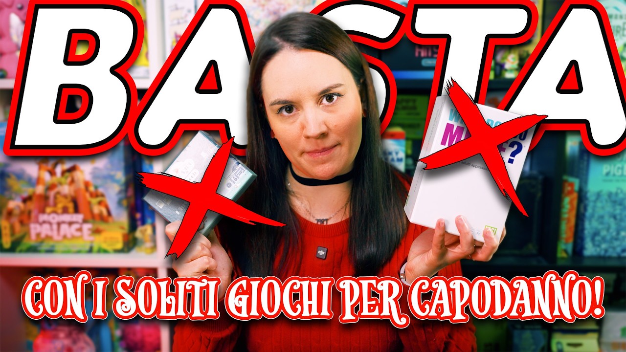 10 GIOCHI da tavolo +1 da GIOCARE la notte di CAPODANNO 2024/2025