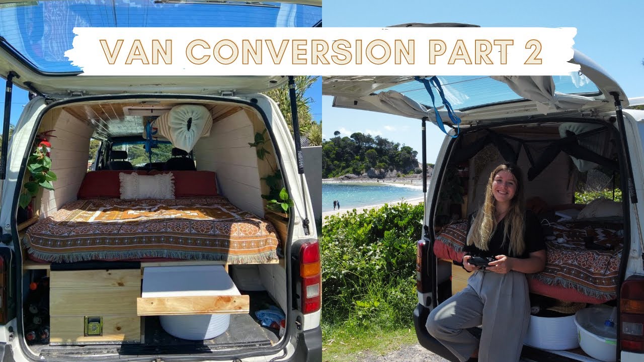 2003 Toyota Hiace LWB - Van Conversion Part 2