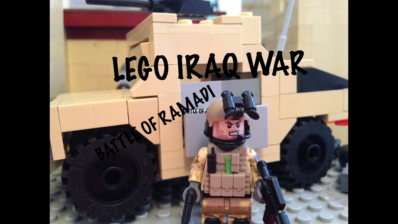 LEGO Battle of Ramadi - Iraq War (1/2)