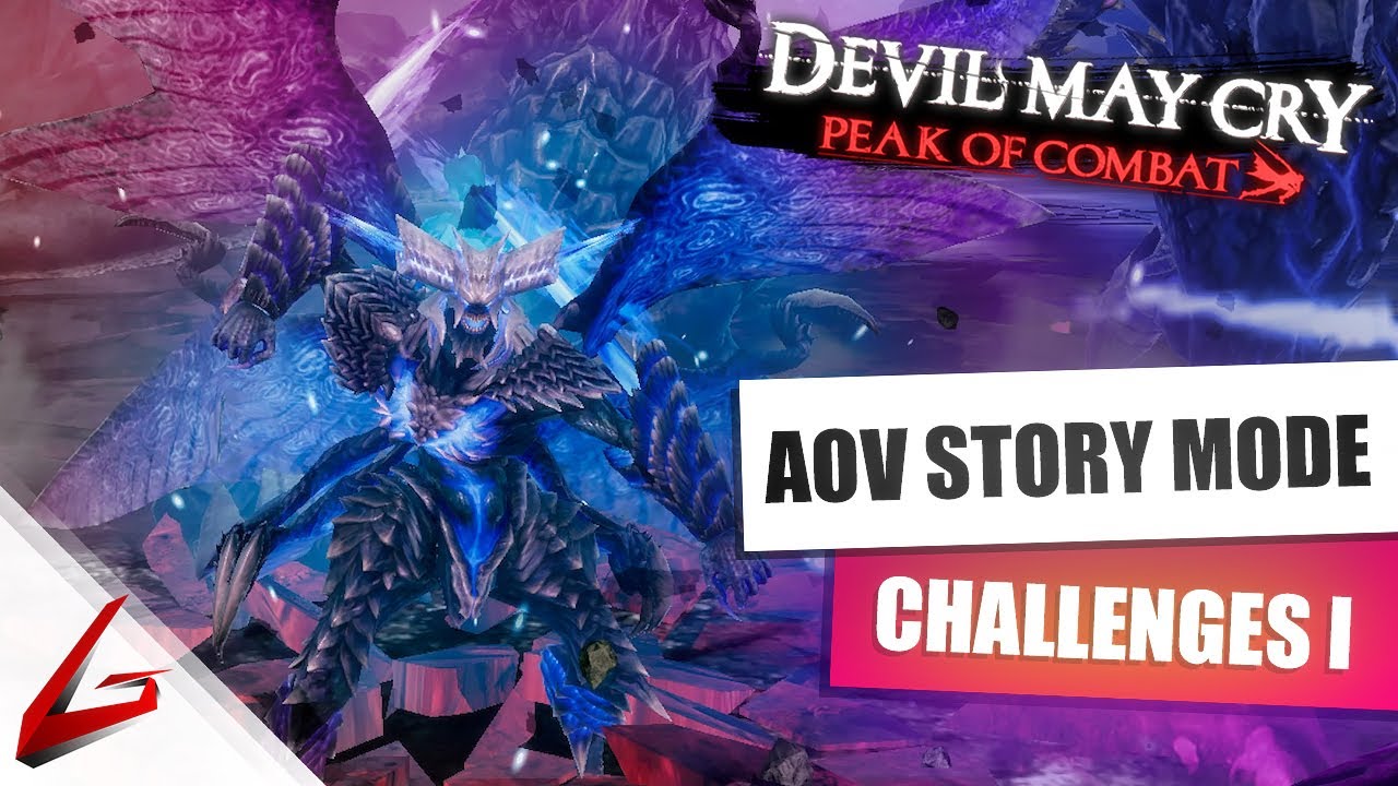 Devil May Cry: Peak of Combat - STORY CHALLENGES 1 - ALPHA AND OMEGA VERGIL [AOV]