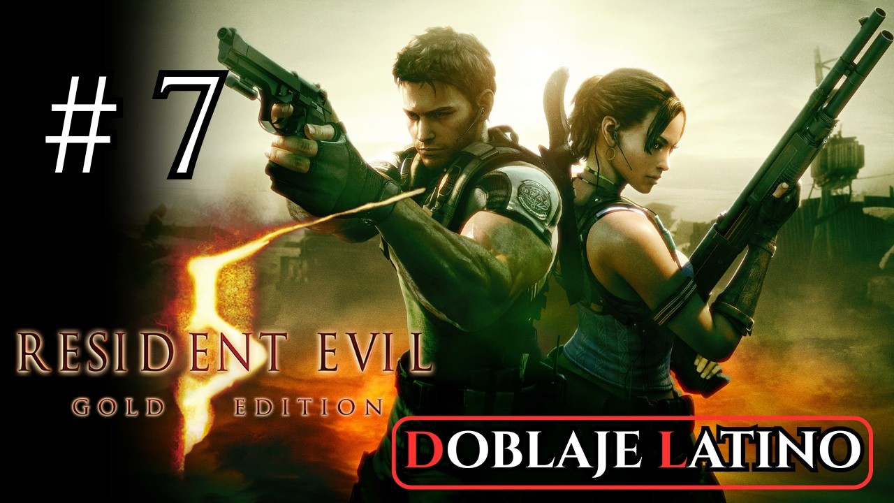 Resident Evil 5 - Guía Gameplay Español Latino - Parte 7 - El Campo Petrolero