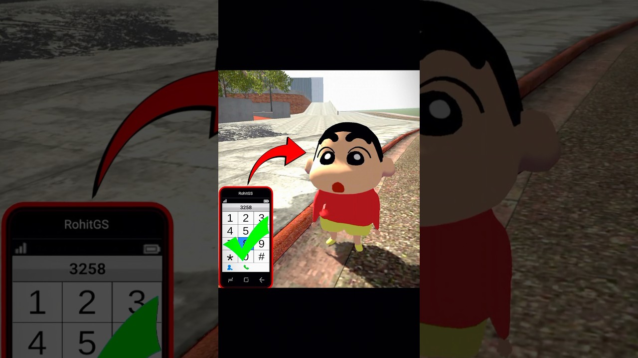 Shinchan का Cheat Code in Indian Bike Driving 3D #shorts #viralshort