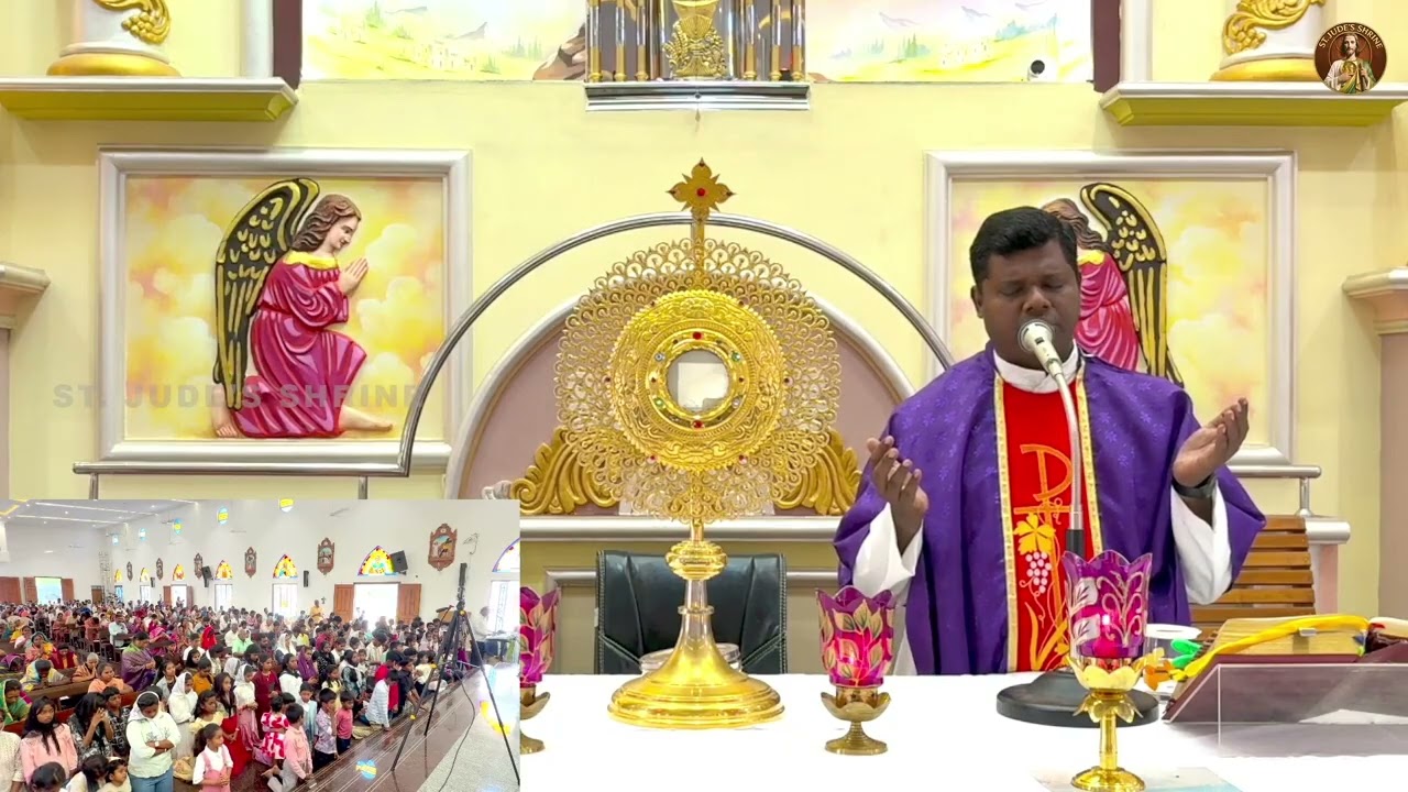 10 & 12ம் வகுப்பு மாணவர்களுக்கான ஆராதனை ஜெபம் | Exam Blessing Adoration | Fr.Antony Yesuraj