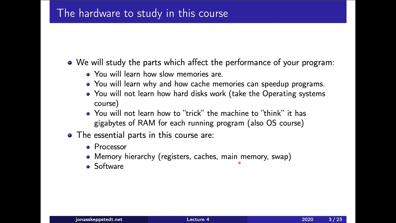 F04 / 1: 3.1 - 3.2 Introduction to CPUs and the Power architecture (level 3)