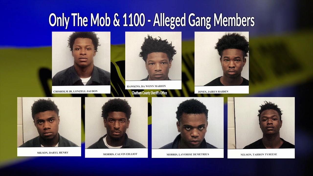 Savannah Police Department - Gang Arrests