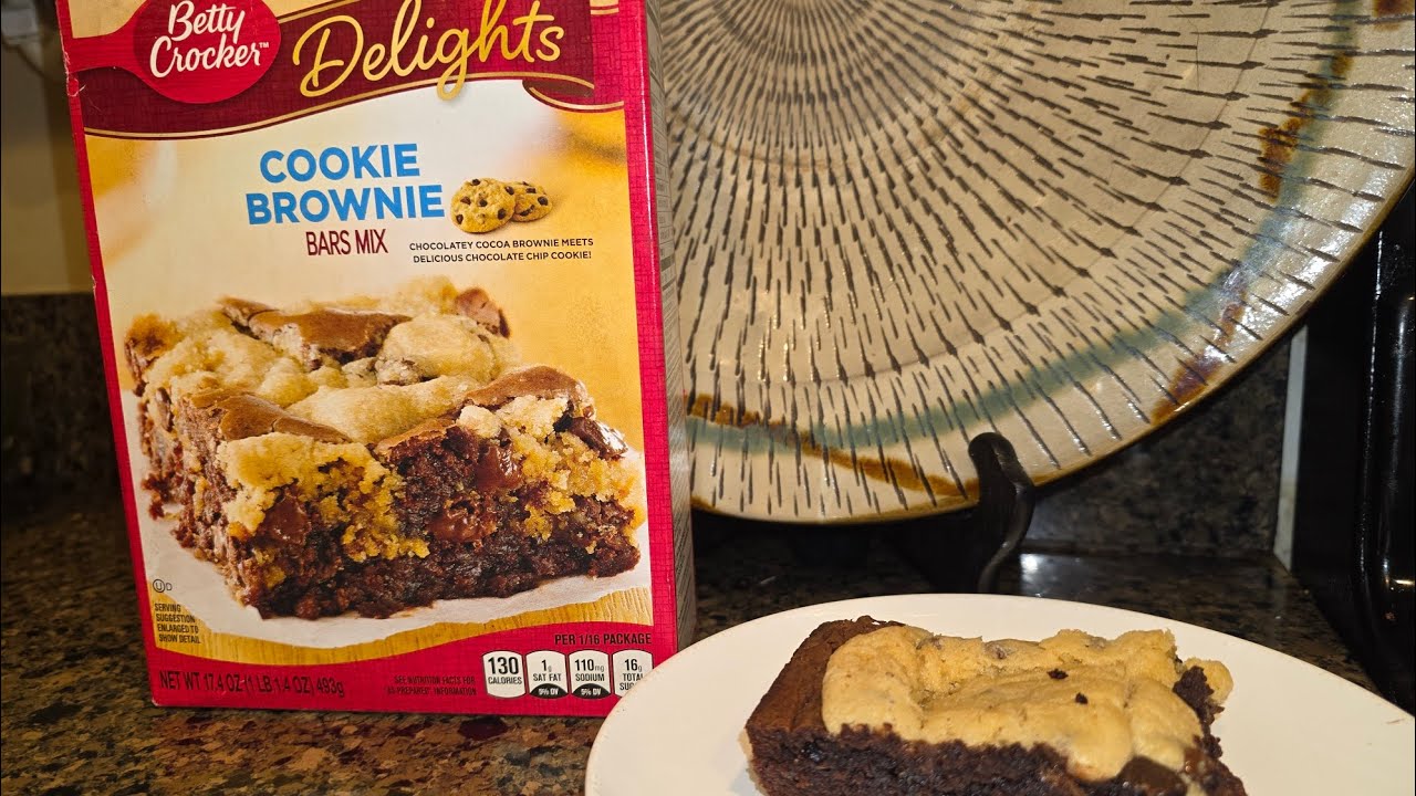 Doctor up  Betty Crocker Delights Cookie Brownie Mix Hack