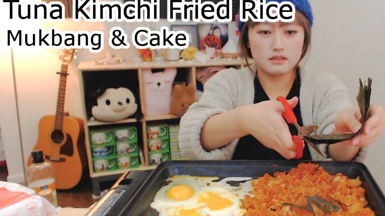 Tuna Kimchi Fried Rice [동원참치김치볶음밥] Cooking/Mukbang | KEEMI