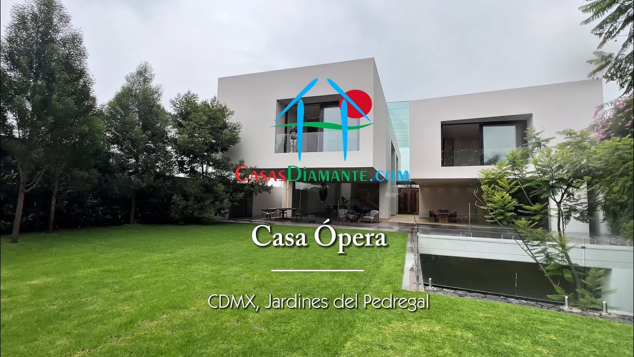 CAD Casa Ópera, Jardines del Pedregal, CDMX // Informes Mario Sánchez 55 4194 5855