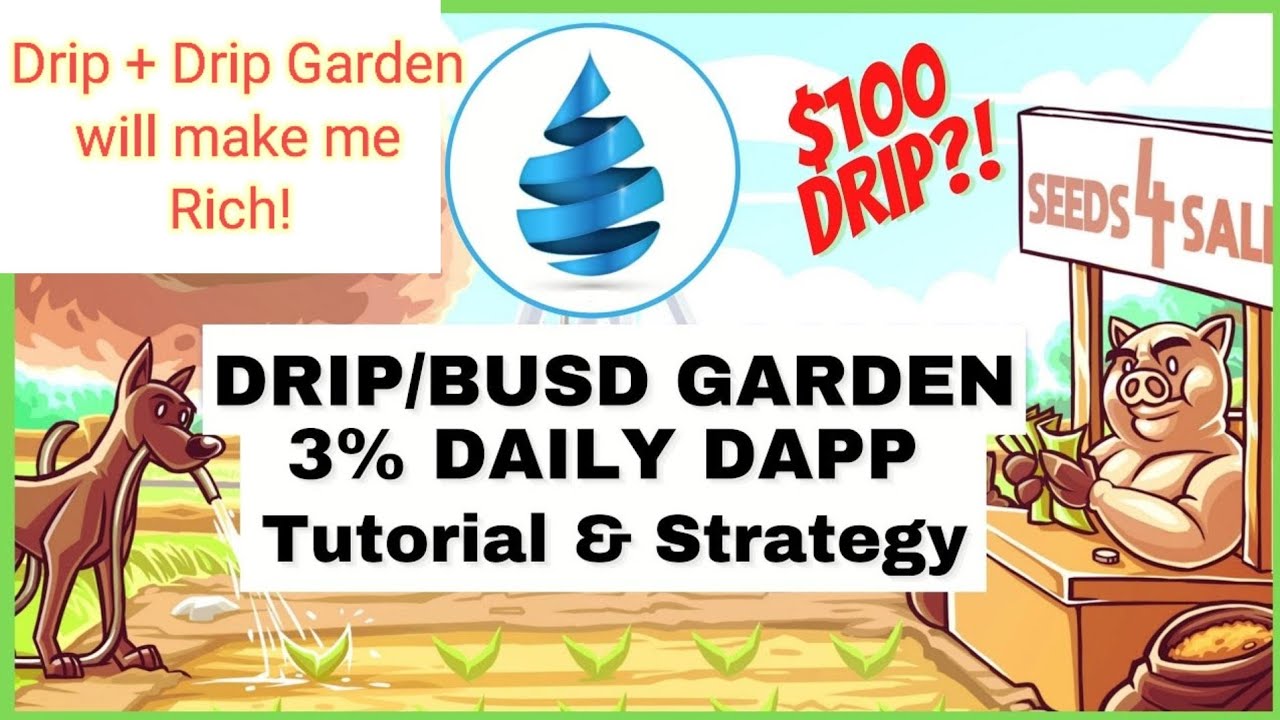 DripNetwork & Drip Garden/animalfarm will make me Rich! #defi #drip