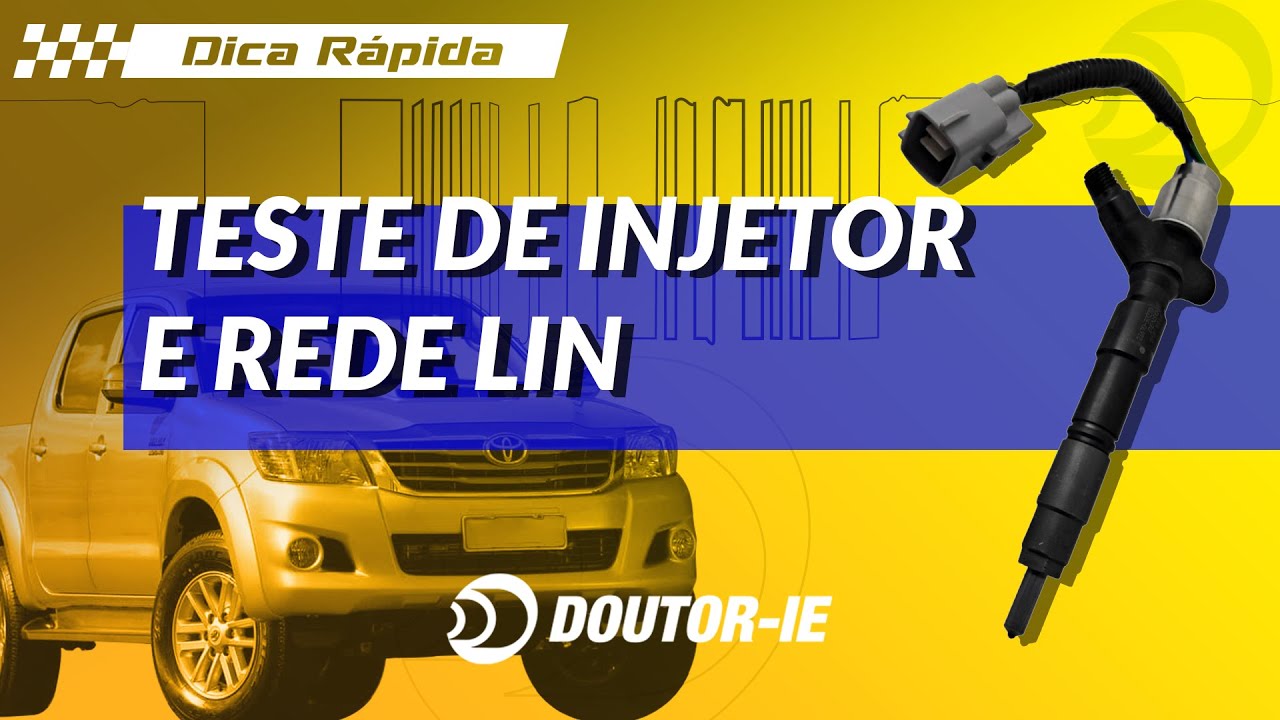 Teste do injetor da Hilux através da rede LIN | Doutor-IE