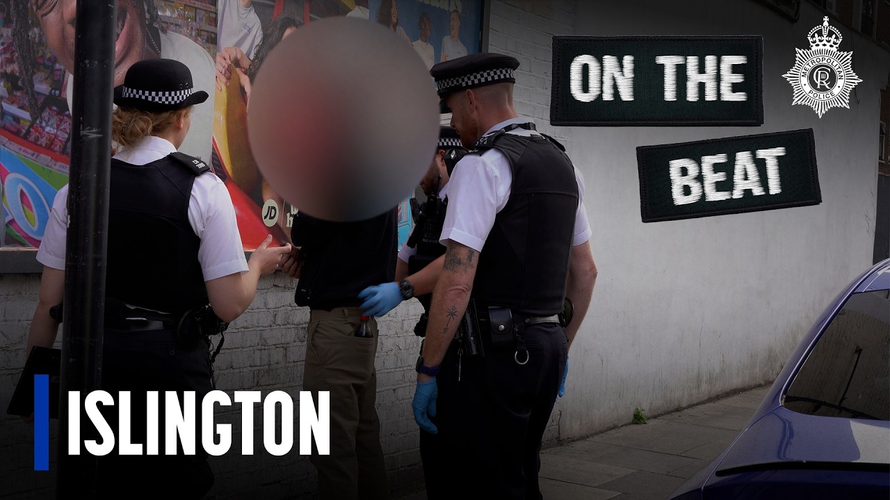WATCH THE ARREST I Two Criminals Caught on Neighbourhood Patrol - On The Beat x Islington