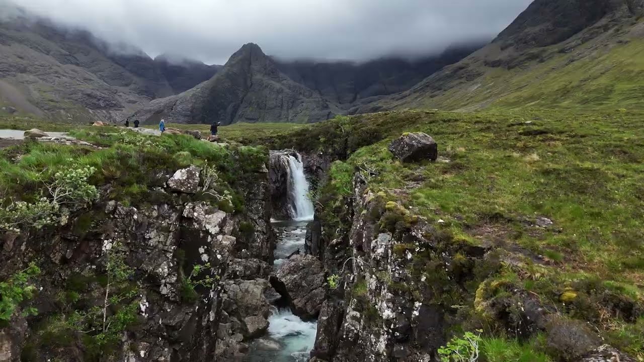 THE FAIRY POOLS, SKYE, SCOTLAND - 5/6/2025 - DRONE WITH A VIEW - {4K} DRONE FOOTAGE