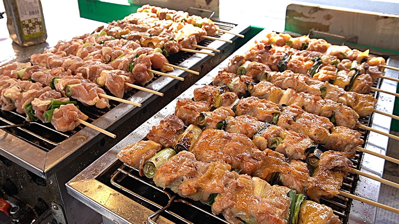 대학로 유명한 대왕 닭꼬치를 소개합니다! 주말에는 400개 이상 팔려요~ ┃Chicken Skewers / Korean street