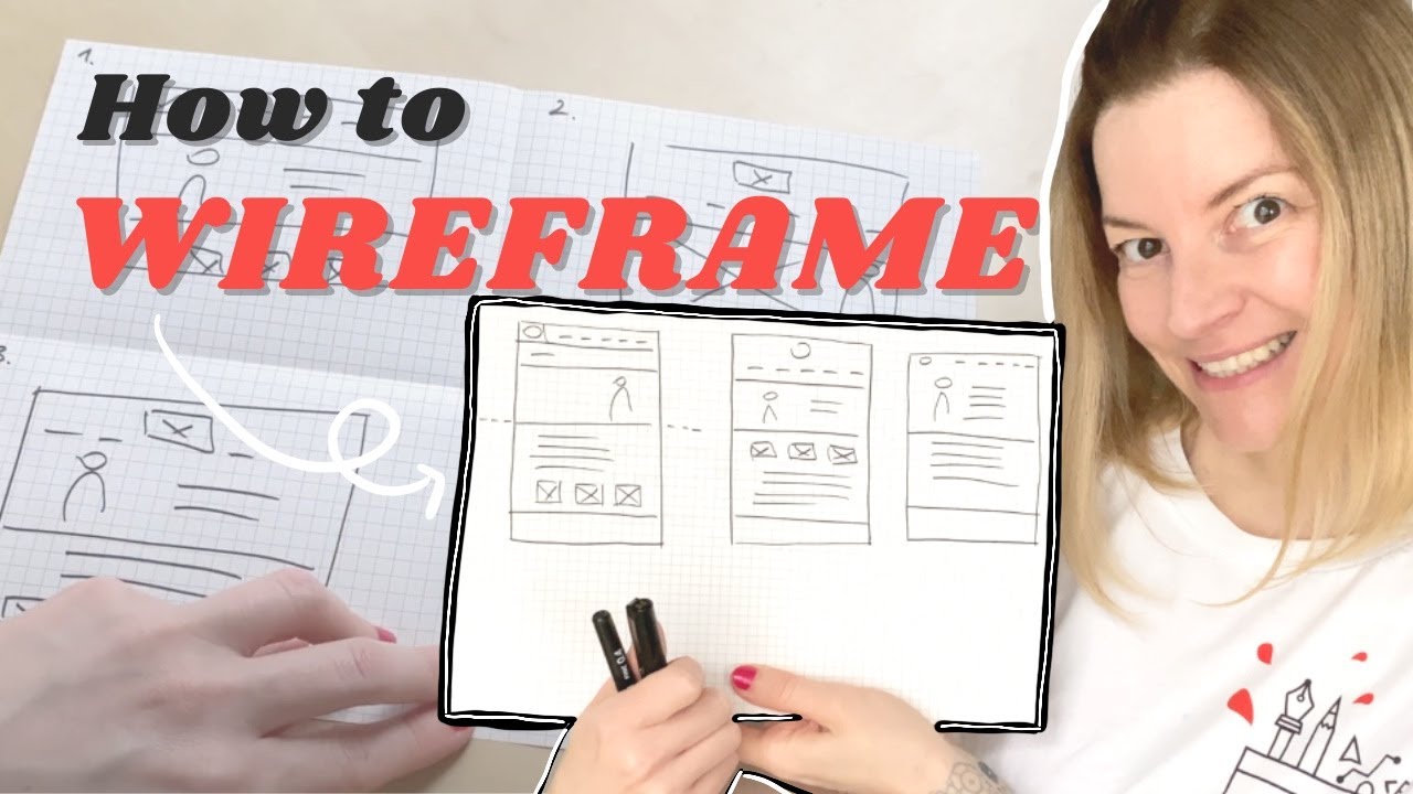 How to create a wireframe UX design | CRAZY 8s | Wireframing basics | How to start wireframing Figma