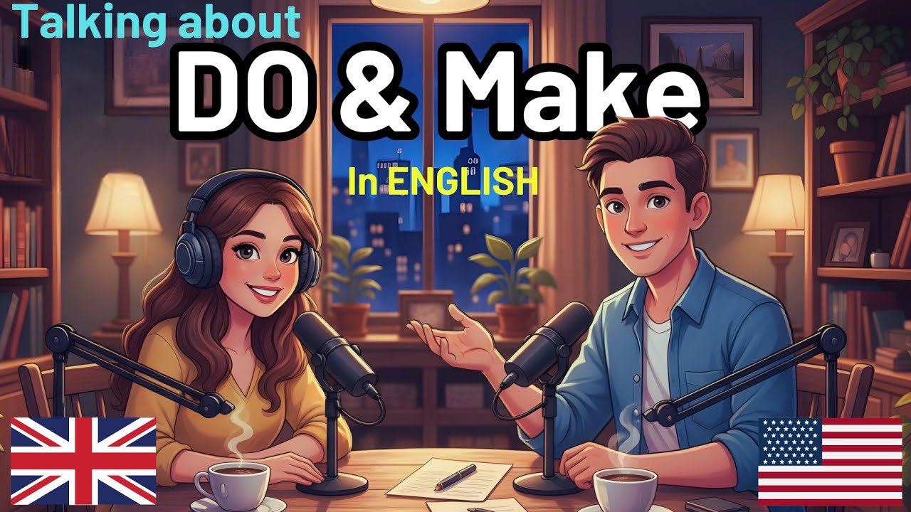 How to Use “DO” & “MAKE” Naturally in English | Beginner English Podcast