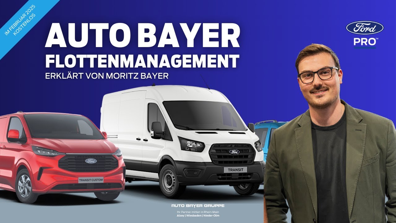 AUTO BAYER Flottenmanagement - Erkl&auml;rt von Moritz Bayer