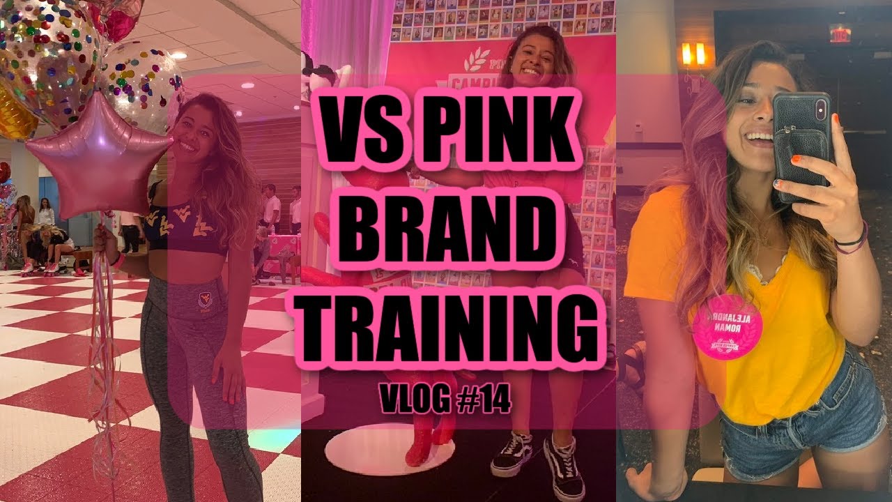 VS PINK Brand Training || WVU PINK Campus Rep  •  Vlog #14