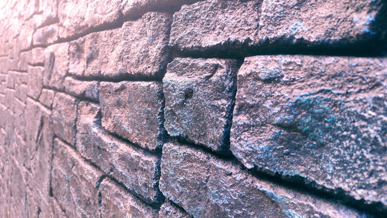 Efeito Pedra com Massa de Reboco - DIY completo