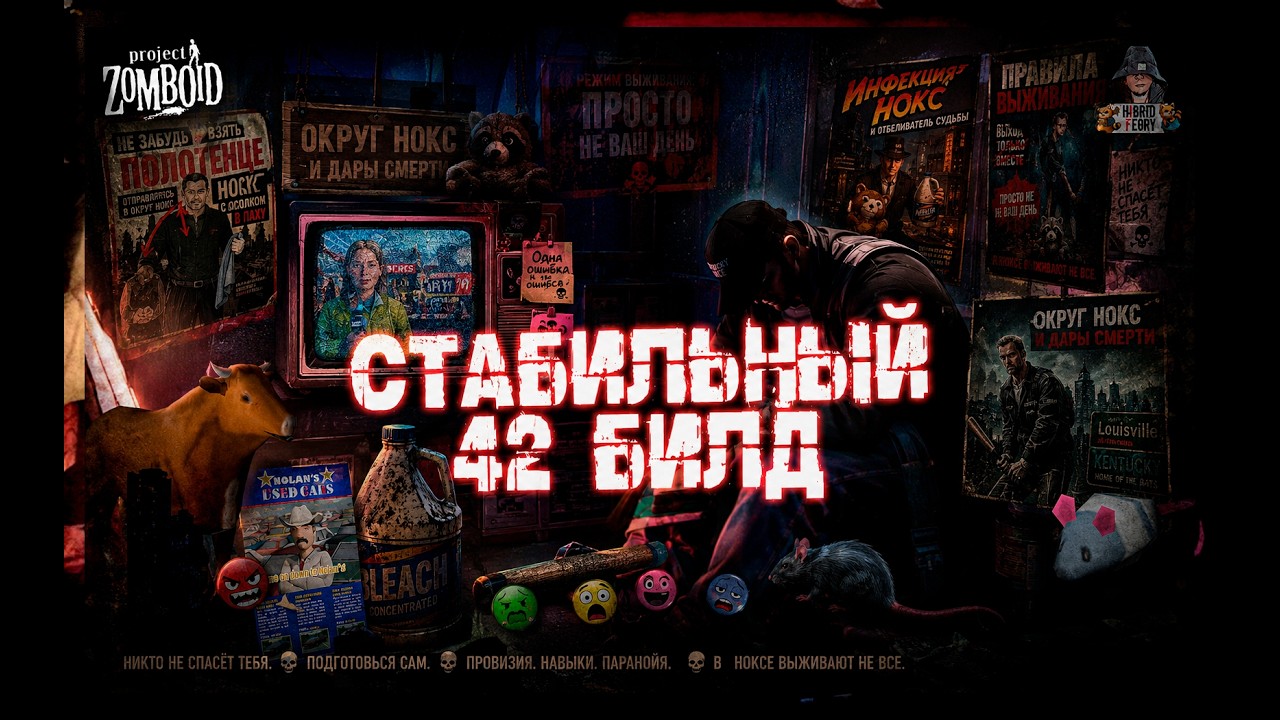 Project Zomboid 42.20: Просто не ваш день с модами (1)