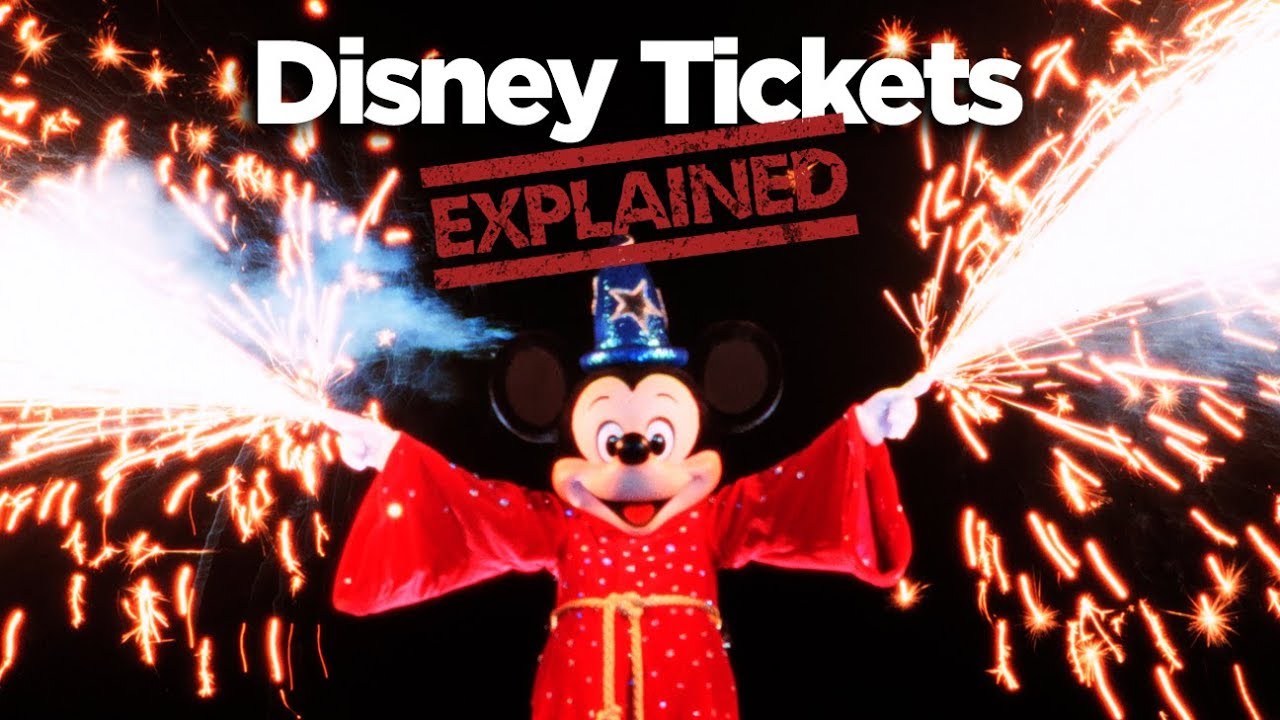 Disney World Tickets EXPLAINED