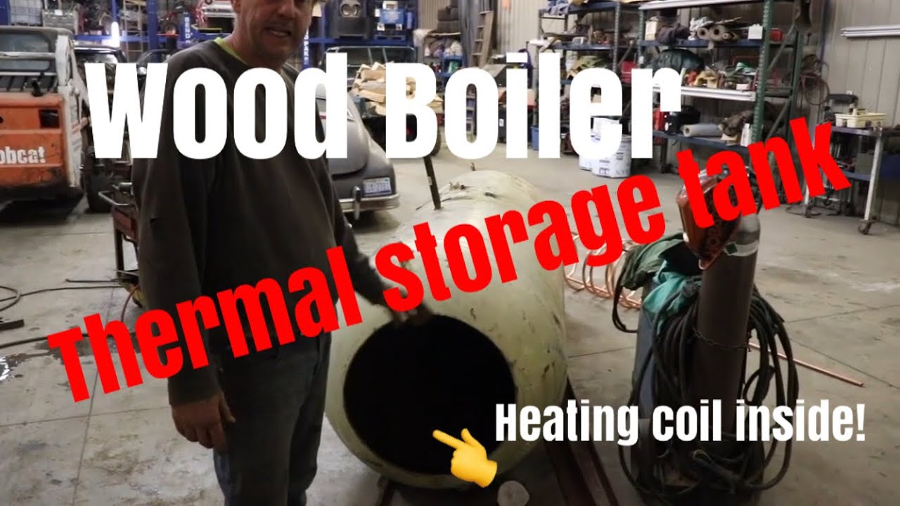 Теплоаккумулирующий бак для дровяного котла: как мы отапливаем наш магазин бесплатно Pt2