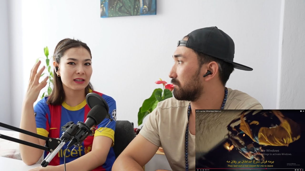 Reaction to AK 13 Last Year ری اکشن ما به موزیک پارسال  از گروه AK13
