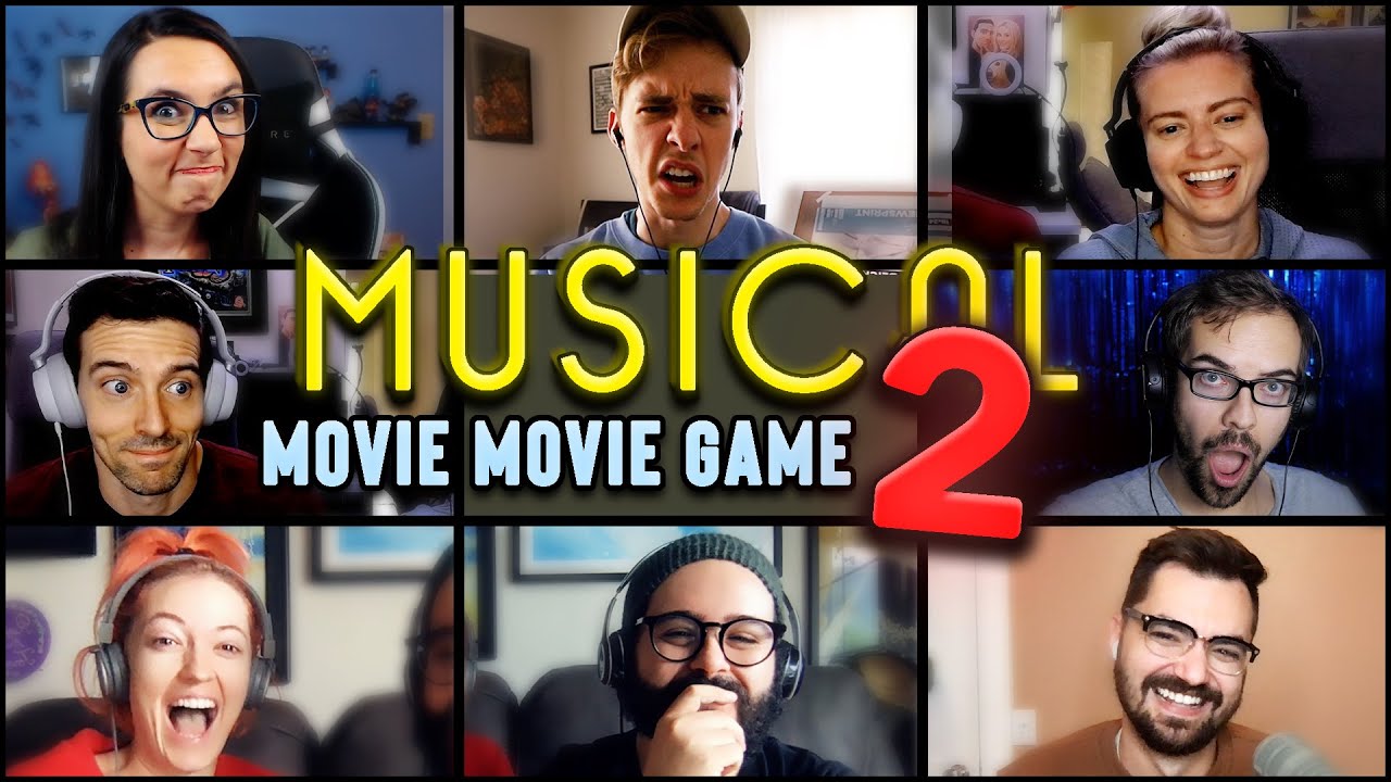 MUSICAL MOVIE MOVIE GAME the SECOND ACT (Jacksfilms, Trisha Hershberger, Jon Cozart, The Willems)